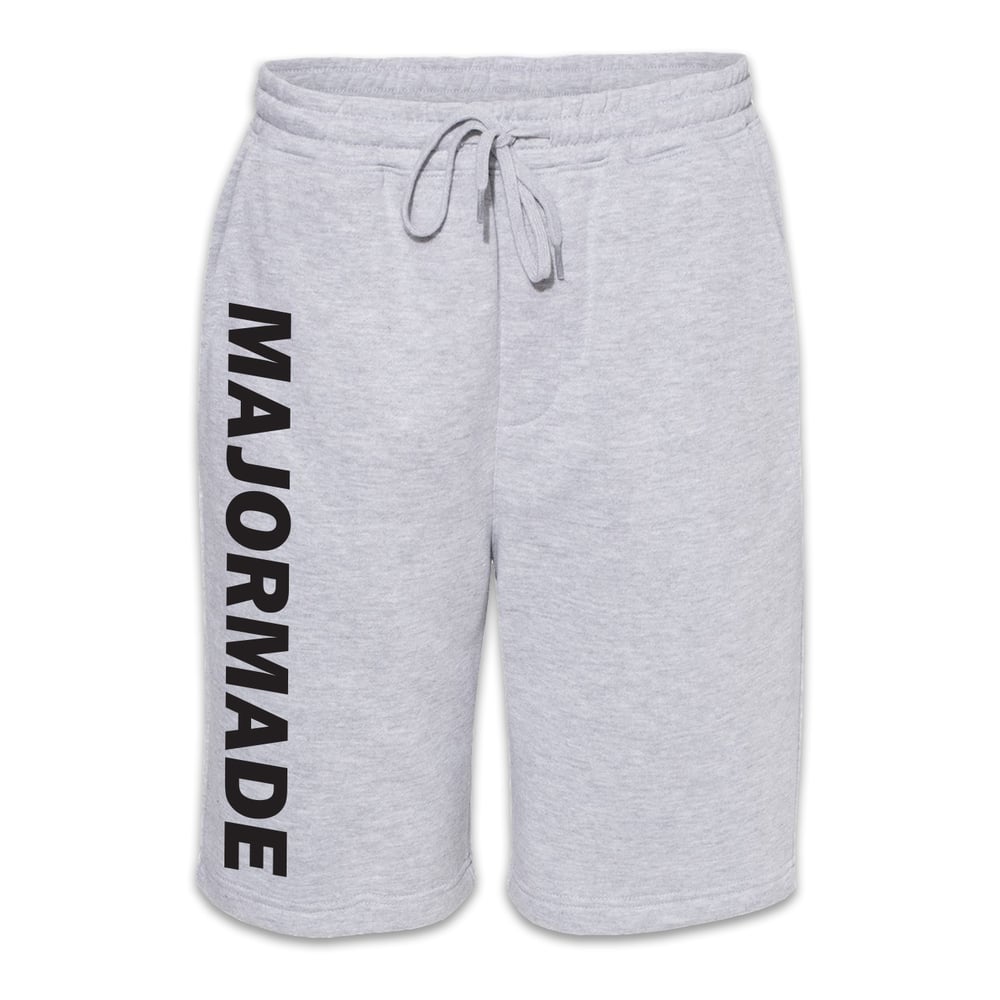 mm athletics,sweatshorts,fleece shorts,drawcord,elastic waist,side pockets,athletic shorts,made to order,limited drop,MAJORMADE