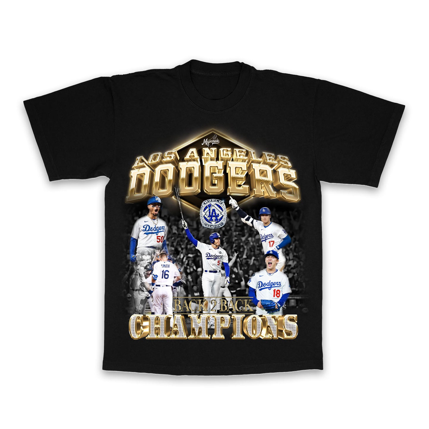 LA WS BACK2BACK CHAMPIONS TEE